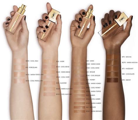 touche eclat foundation shades.